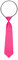 Oblique Unique® Kinder Krawatte mit flexiblem Gummiband Junge (Pink)