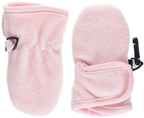 NAME IT Mädchen NBFMAR FLEECE 2P MITTEN FO Handschuhe, 2per pack Rosa (Strawberry Cream Pack: PACK AS 2PACK W. STRAWBERRY CREAM & STRAWBERRY CREAM), One Size (Herstellergröße: ONE SIZE)