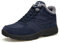 TORISKY Uomo Donna Stivali Invernali Outdoor Caldo Cotone Scarpe Piatto Caviglia Stivaletti Neve 36-46EU（6919-Blue43）