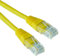 1.5m Yellow Coloured RJ45 Ethernet High Speed Network Patch Cable LAN Lead Cat5e UTP