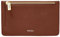 Fossil Brieftasche für Frauen Logan, Leder/Polyurethanbesatz Kartenetui braun 13,8 cm L x 0,4 cm B x 8,5 cm H SL7925200