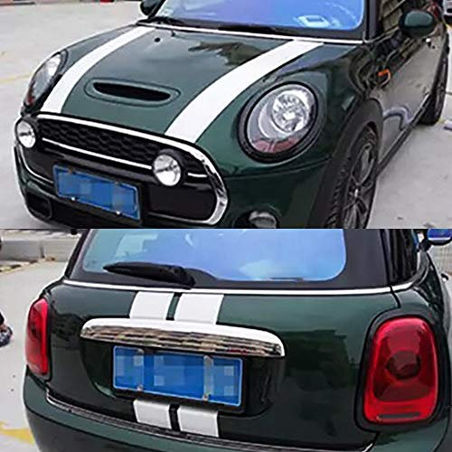 LUVCARPB Car Stripes Hood Aufkleber Cover Decal, passend für BMW Mini Cooper R50 R53 R56 R55