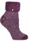 HEAT HOLDERS - 1 Paar Bettsocken Damen Stoppersocken ABS Antirutsch Kuschelsocken Socken (Rose/Mauve (Queenstown))