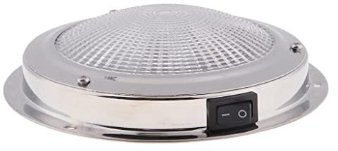 Baoblaze 12V 138mm Auto Boot RV Innenkuppellicht Deckenleuchte 5,4