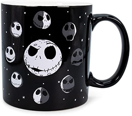 Disney The Nightmare Before Christmas Jack Moon Phases Ceramic Mug | 20 Ounces