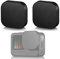 2 Pièces Capuchon D'objectif en Silicone pour Gopro 10/9, Accessoires De Protection en Silicone Couvercle D'objectif Anti-Rayures