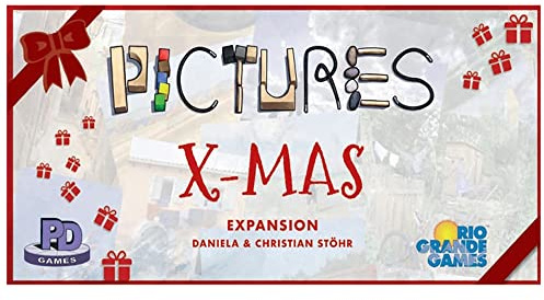 Rio Grande Games: Bilder Weihnachten - Kartenspiel-Erweiterung, 3-6 Spieler, ab 8 Jahren, 30 Minuten Spieldauer