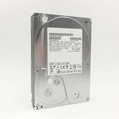 MIDTY HDD per Hgst 1TB 3.5 SATA 6 Gb/s 128MB 7200RPM per Hard Disk Interno per Enterprise Class HDD per HUA722010CLA330