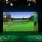 ANOUSH Indoor Golf Simulator Impact Screen, 300X300cm Golf Impact Screen, Indoor Golf Ball Impact Screen Display Projektor, Golf Simulator Projektion Screen für Golf Training