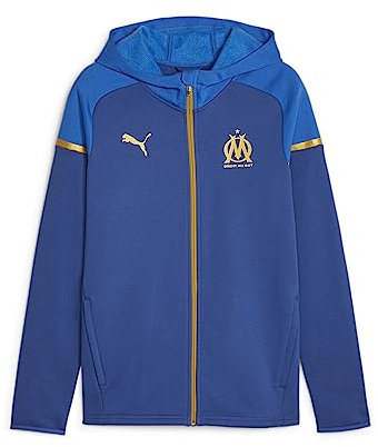 Olympique de Marseille 771940-05 Casuals Hoody Jkt Jacket Unisex blue Taille L