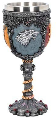 PEKJDS Juego de Tronos copas de vino tinto cóctel rústico gótico pirata retro vintage bar festival copa de vino beber copa (B)