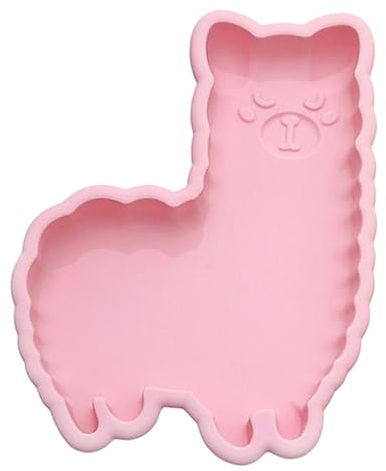 MAGICLULU 2stücke Cartoon Silikon Formen Alpaka Kuchenformen Backzubehör Lebensmittelechtes Silikon Leicht Zu Reinigen Für Kreative Backprojekte Und Für Backliebhaber