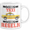 Taxi-Fahrer Tasse Geschenk Bester Taxifahrer Mein Taxi Meine Regeln (Weiß)