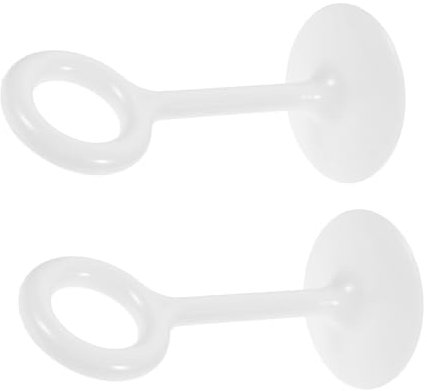 Alipis 2 Pz Asta pressa scorie kitchen gadgets plasil schiuma di latte di soia montalatte portatile cappuccinatore spremitura del produttore di latte di soia da schiacciare bianca