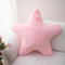 Kuschelkissen Kinder Sternkissen, Weiche Flauschige Sternform Zierkissen Sofakissen, Plüsch Kissen Dekokissen für Mädchen & Jungen Zuhause Schlafzimmer Deko (Rosa,80cm)