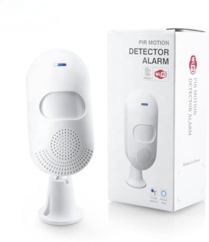 Intelligent PIR Motion Sensors: WiFi Motion Sensor with App Notification, USB/Battery Powered Motion Sensor, Compatible with Alexa Google Home, for Smart Home Automation