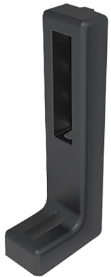 Fath Bodenwinkel 160mm Item System zur einfachen Befestigung von Flächenelementen an Aluprofilen mit Nut 8, schwarz