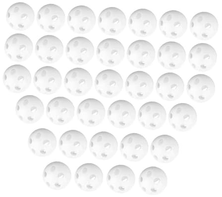 NESTINGHO 60 Stück Weiße Rasselkugeln zum Einnähen für Babyspielzeug Weiche Sensorische Rassel-inserts Langlebig und Geräuscharm Geeignet für Kuscheltiere Puppenreparatur und Neugeborenen