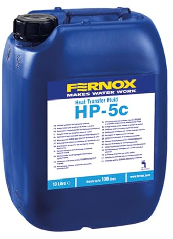 Fernox Heat Transfer Fluid HP-5c 10 L Konzentrat | Frostschutz & Korrosionsschutz für Wärmepumpen & Fußbodenheizungen | Aluminium- & Materialverträglich