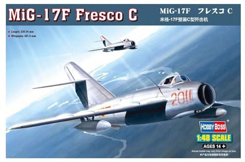 Hobby Boss 80334 Modellbausatz MiG-17F Fresco C