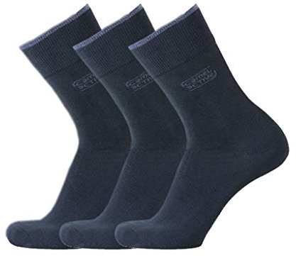 camel active Herren Socken 3er Pack uni basic, Size:43-46