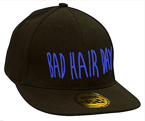 Baseball Mütze Cap Caps Wolf Bad Swag schwarz Snapback with Adjustable Strap BOSS LA Boy (Black Blue)