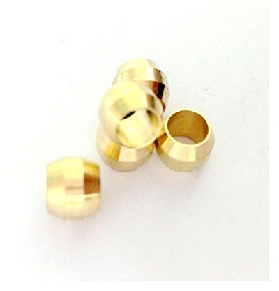 Terra Stella 10 PCS 6 mm Raccordo a compressione di oliva di pezzi per l' olio connessione PIP