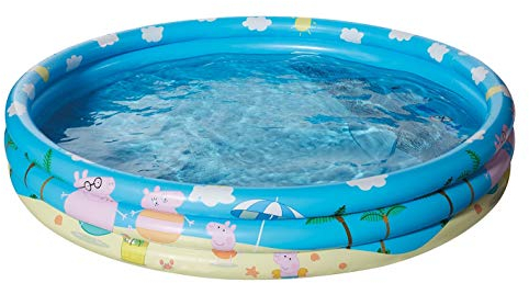 Happy People GmbH & Co.KG PEP Peppa Pig 3-Ring-Pool, ca. 122x23cm