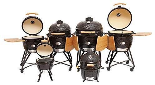 YNNI KAMADO 35,6 cm bianco Edizione limitata Kamado Forno BBQ Grill Egg con supporto TQ0014WH