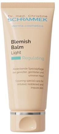 Blemish Balm Light - Covering Special Care for Irritated, Reddened & Impure Skin - The Original since 1967 - BB Cream - Tinted Face Moisturizer - Facial Skin Care - Dr Schrammek