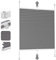 Sekey Plissee ohne Bohren Verdunkelung, Fenster Plissee Klemmfix Jalousie 90 cm breit, Verspannt Blickdicht Sonnenschutz Fensterollo, 90x100cm, Grau