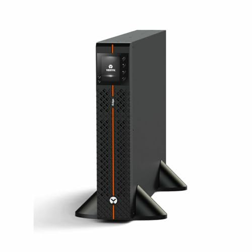 Vertiv Edge Unterbrechungsfreie Stromversorgungen (USV) - 3000 VA 2700 W 230 V 2HE Line-Interactive AVR Tower-/Rackmontage Drehbarer LCD-Monitor