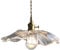 Hobaca® E27 Lotus blatt Glas Gold Kupfer Modern Nordische Pendelleuchten Hängelampe Küche Insel Leuchte Essen Hanglampe Wohnzimmer Pendelleuchte
