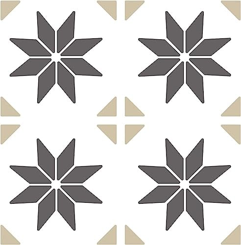 d-c-fix piastrelle adesive pavimento Stelle Vivide - 11 pezzi - PVC vinile impermeabile rivestimento vinilico listoni mattonelle per uso interno, bagno e cucina 30x30 cm