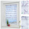 ourdeco® Doppel-Rollo, Duo Rollo Klemmfix / 60 x 160 cm, mit Druckmotiv Espiral pink/lichtdurchlässig, Blickdicht
