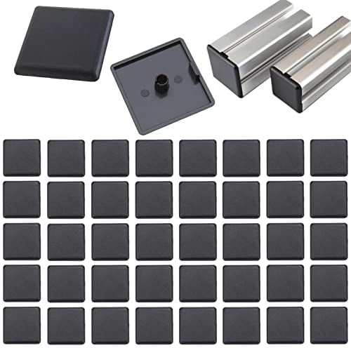 alwaiiz 40 Stück Endkappen für Aluminium-Strangpressprofil, 2020 Serie Aluminium-Profil-Abdeckkappen, Nylon-Kunststoff-Material Schutzabdeckung für 2020 EU-Standard-Aluminiumprofil (2020/40 Stück)