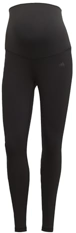 adidas Damen Yoga 7/8 Leggings (Maternity), Black, S