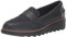 Clarks Sharon Dolly-Shoes, Women's Loafer, Navy Blue Combi Leather, 6 UK Wide