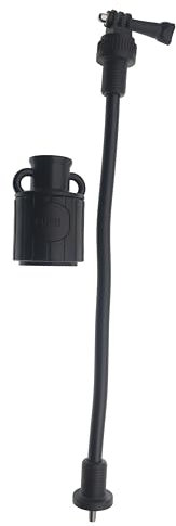 METER STAR 360 Degree Flexible Axis Mount for GoPro Hero 12-4 & Handheld Cameras, Kayak Mounting Base, 1/4 Screws, Compatible with Ring Light, 3 lbs Capacity