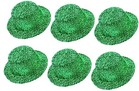 Cabilock 6stücke Hut Filzhüte Für Patrick Day Deko Bastelbedarf Einzigartige Miniaturhüte Für Kreative Projekte Familienaktivitäten