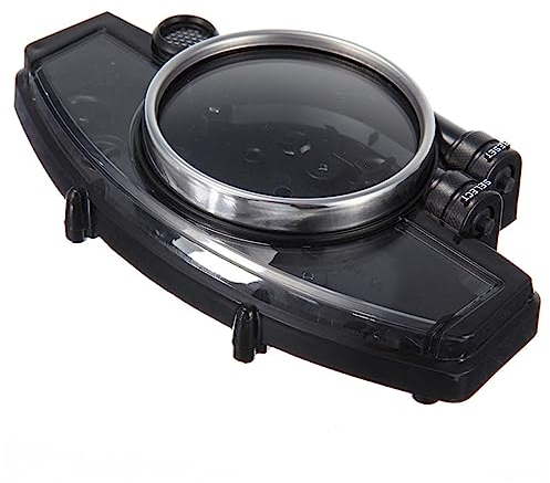 HUILA Geschwindigkeitsmesser, Uhr, Instrumentengehäuse, Messgeräte, Kilometerzähler, Drehzahlmesser, Gehäuse, Box-Abdeckung, passend for Y-amaha YZF R6 2006–2016 07 08 09 R1 04 05 06(C)