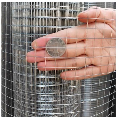 VXHCS 304 Edelstahl-Maschendraht Metallgitter, 13mm/0,7mm Volierendraht Sicherheitsnetze für Geländer Geflügelzuchtnetz (0.29x10m/1x32.8ft)