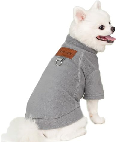 Sinirttou Hunde Pullis Kleine Hunde, Sweatshirts Hund Kleidung,Pullover Hunde Klein,Haustier Warme Mäntel Baumwolle, Mit Einer Weichen Textur für Welpen,mittelgroße Hunde, Katzen (M)