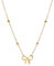 Yolev Schleife Trachtenkette Damen Gold Perlen Choker Halskette Aesthetic Schleifen Perlenkette Zarte Schlüsselbein Kette Goldener Schmuck Anhänger mit Perle Schleifen für Damen Mädchen
