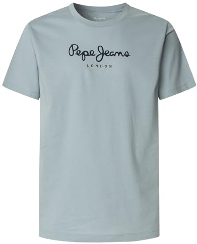Pepe Jeans Eggo N Camiseta para Hombre, Azul (Fade Blue), XS, Azul (Fade Blue), XS