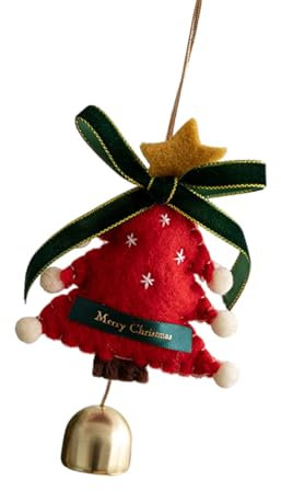 Weihnachtsglocken zum Aufhängen, Weihnachtsbaum-Dekoration für Weihnachtsfeier, Tafelaufsätze, Verpackungsdekoration