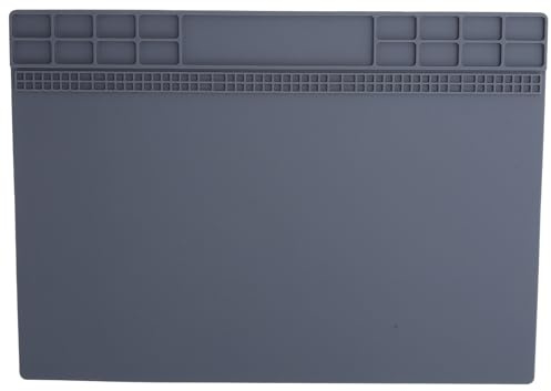 KooingTech Uhr Reparatur Tisch Pad, Uhren Reparatur Matte, Gummimatte Rutschschutz Tischunterlage, 350mm × 250mm Uhrmacher Wartung Für Uhrmacher Wartungszubehör