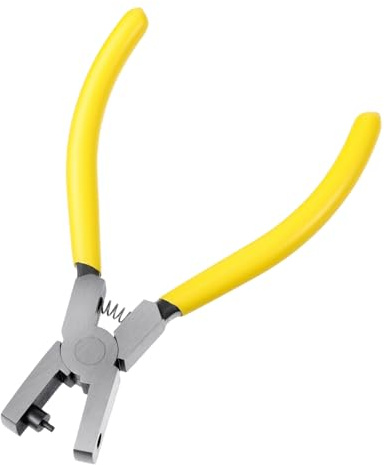 2mm Lochzange Papier Gürtel Leder Lochzange mit Griff Gürtellocher Zange Reparatur Werkzeug Reparaturzubehör für Uhrenarmbänder Gürtel DIY-Projekte