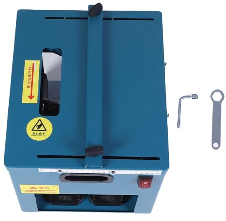 Hyuduo Schnur Lose Tischs äge Tragbare Tischs äge Batterie Betriebene Tischs äge mit 6500 U/min 15A Motor 5-Zoll-Klinge 0-45 ° Einstellbarer Winkel Zum Schneiden von Holz Sperrholz PVC