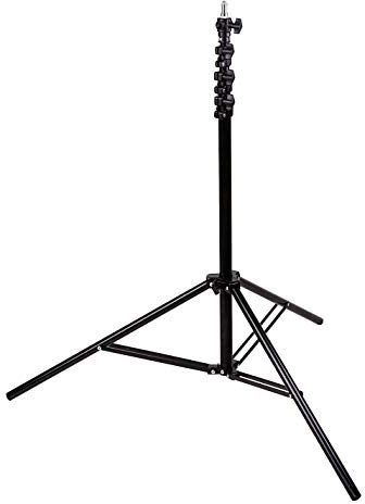 Helios 428204 LS14 luftgedämpftes Leuchtenstativ schwarz